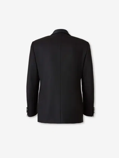 Canali Impeccabile Shawl-lapel Button Suit In Black