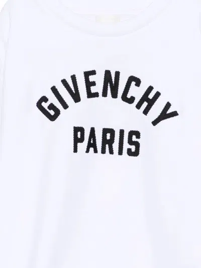 Givenchy Logo Sweatshirt In White