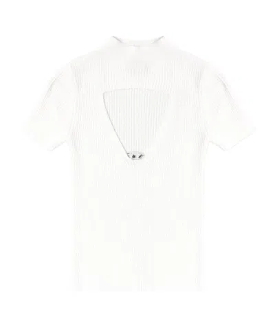 Diesel M-olive T-shirt In White