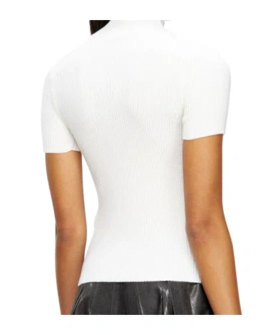 Diesel M-olive T-shirt In White