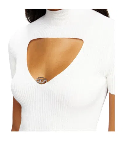 Diesel M-olive T-shirt In White