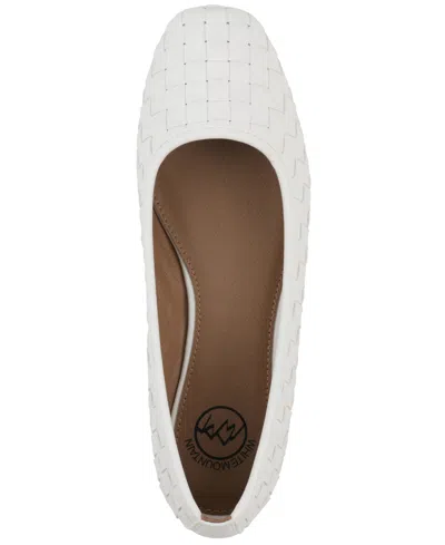White Mountain Boccie Flat In White