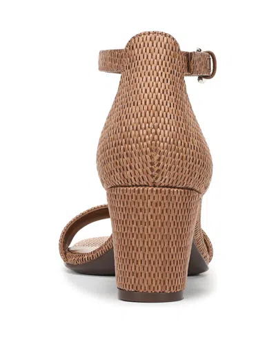 Naturalizer Vera Ankle Strap Sandal In Brown