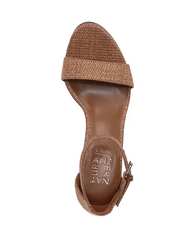 Naturalizer Vera Ankle Strap Sandal In Brown