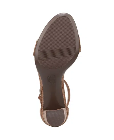 Naturalizer Vera Ankle Strap Sandal In Brown