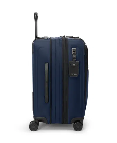 Tumi Navy Alpha Dual Access Expandable Cabin Suitcase 55cm In Blue