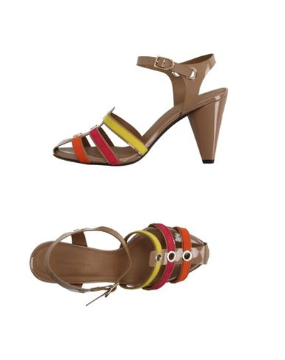 Shop Sonia Rykiel Sandals In Light Brown