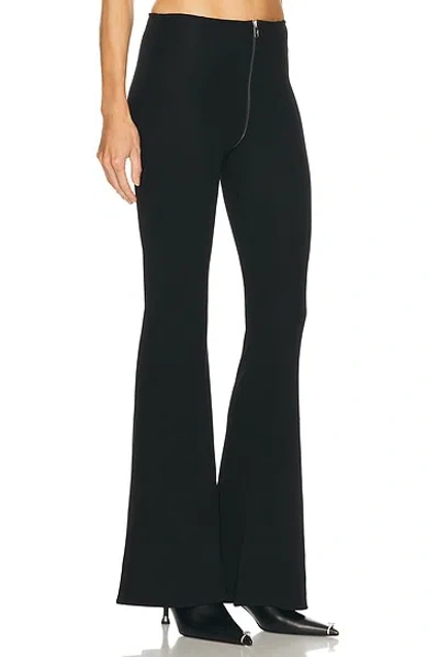 Alexander Wang Stretch Viscose Flared Leg Trousers In Multi