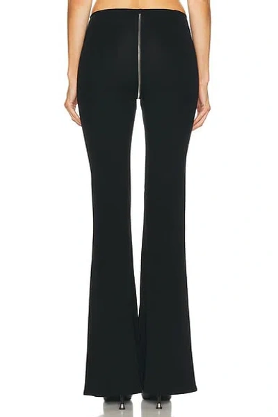 Alexander Wang Stretch Viscose Flared Leg Trousers In Multi