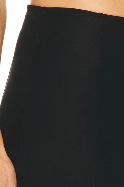 Alexander Wang Stretch Viscose Flared Leg Trousers In Multi