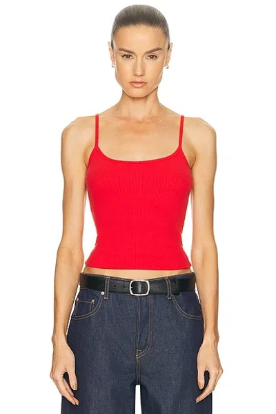 Grlfrnd Essential Cami In Red