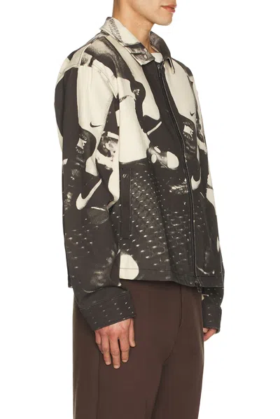 Nike Field Sport Jacket In Black