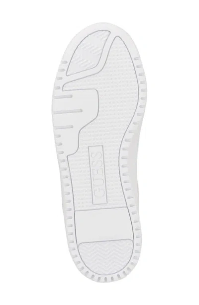 Guess Miram Platform Sneaker In White