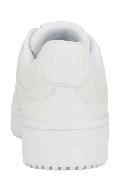 Guess Miram Platform Sneaker In White