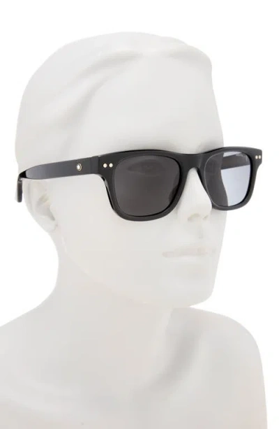 Montblanc Eyewear Rectangular Frame Sunglasses In Black