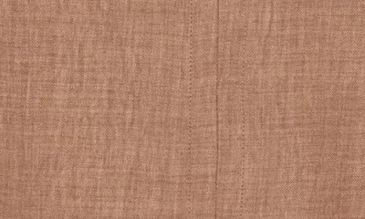 Max Studio Roll Tab Sleeve Popover Top In Neutral