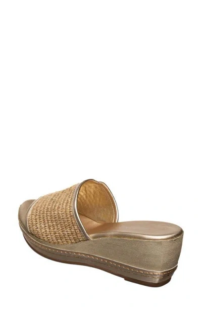 Antelope Donni Platform Wedge Sandal In Multi