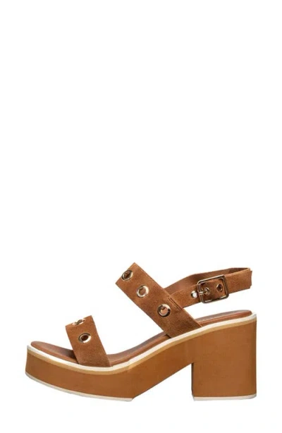 Antelope Inez Grommet Platform Slingback Sandal In Multi