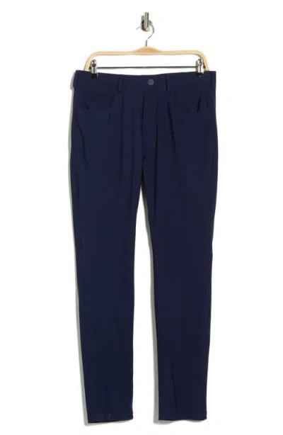 Callaway Straight Leg Pull-on Pants In Blue