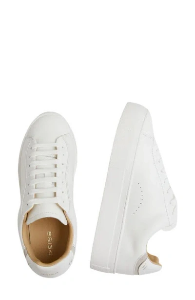 Reiss Francesca Platform Sneaker In White