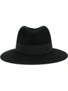 Maison Michel Wool Felt Virginie Fedora In Black