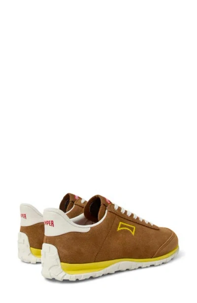 Camper Drift Walk Suede Trainers In Brown