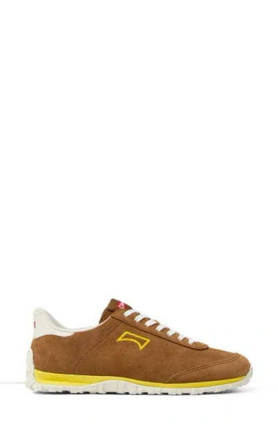 Camper Drift Walk Suede Trainers In Brown