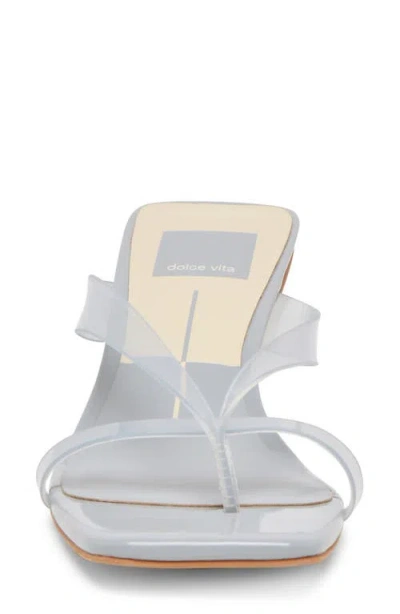 Dolce Vita Brevel Vinyl Translucent Strap Sandal In Multi