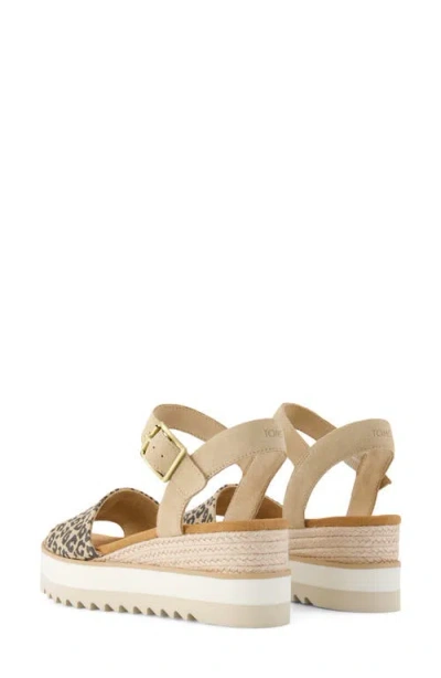 Toms Diana Espadrille Wedge Sandal In Multi