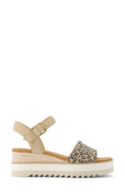 Toms Diana Espadrille Wedge Sandal In Multi
