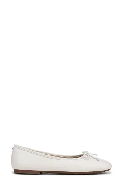 Sam Edelman Alie Ballet Flat In White