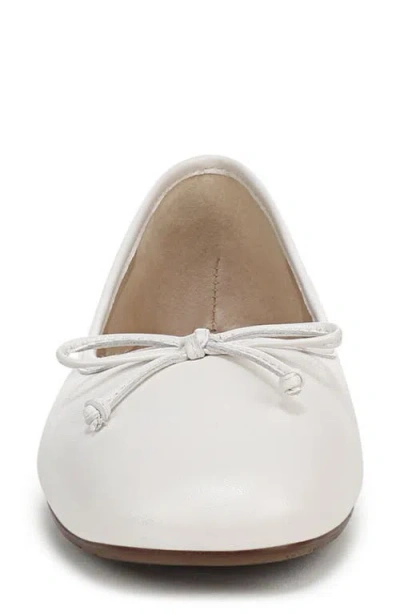 Sam Edelman Alie Ballet Flat In White