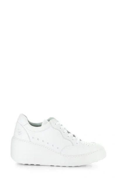 Fly London Derk Platform Wedge Sneaker In Multi