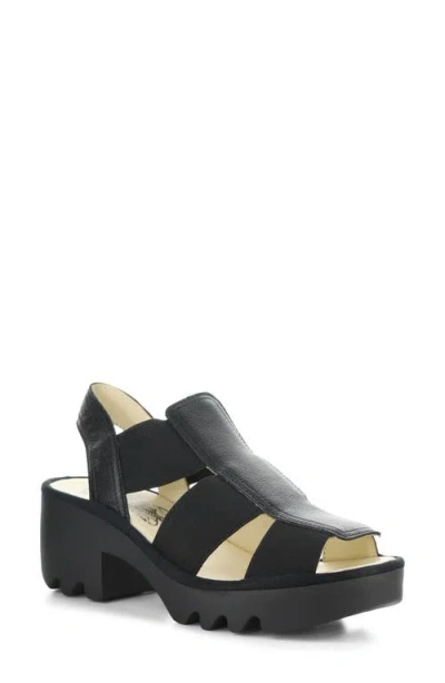 Fly London Teev Platform Sandal In Multi