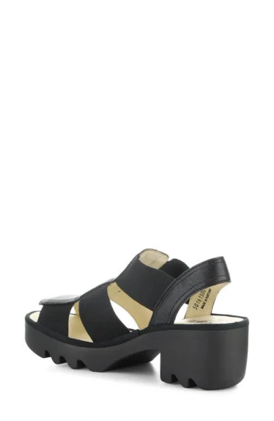 Fly London Teev Platform Sandal In Multi