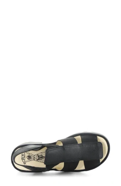 Fly London Teev Platform Sandal In Multi