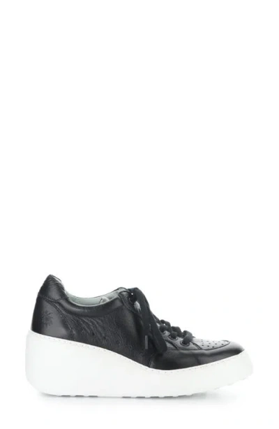Fly London Derk Platform Wedge Sneaker In Multi