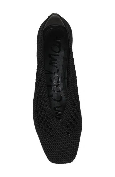 Sam Edelman Kasey Knit Flat In Black