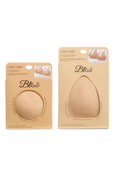 Bloo Perfect Pair Assorted 2-pack Round & Triangle Nipple Covers In Neutral