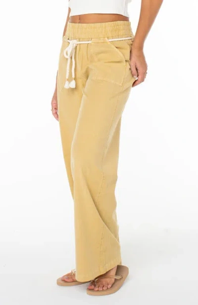 Roxy Paddle On Pant Solid Pant In Multi