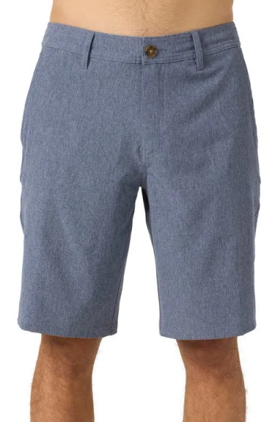 O'neill Reserve Water Resistant Hybrid Shorts In Blue