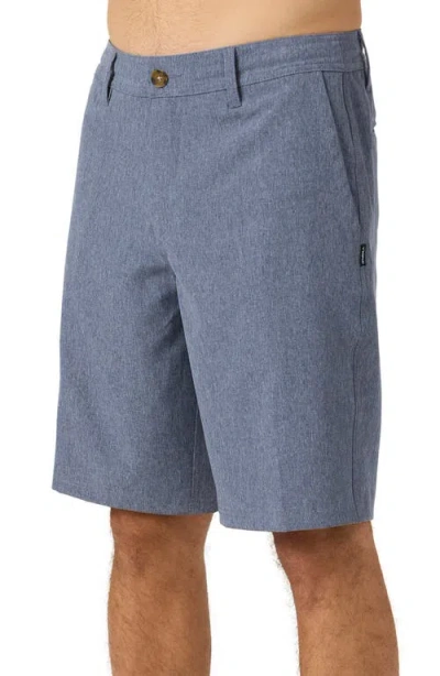O'neill Reserve Water Resistant Hybrid Shorts In Blue