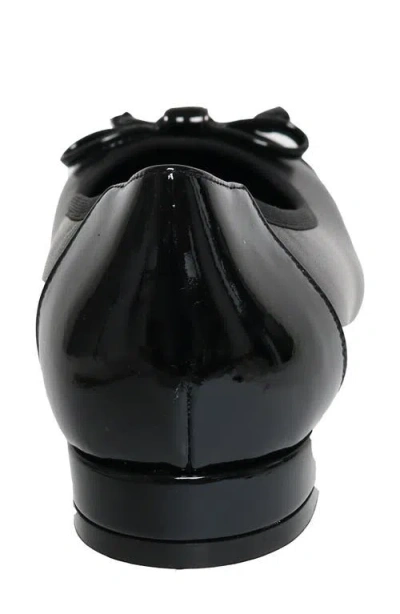 David Tate Alpha Square Toe Flat In Multi