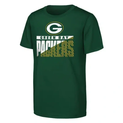 Outerstuff Youth   Green Green Bay Packers Never Quit 2-pack T-shirt Set In Green