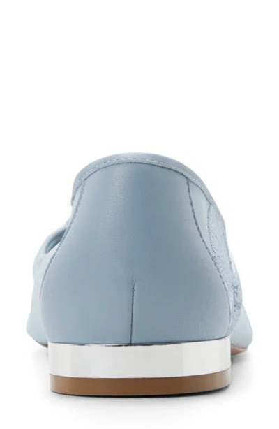 Ted Baker Ella Mar Pointed Toe Flat In Blue