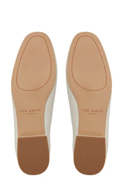 Ted Baker Clara Flat In White