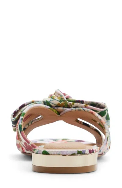 Ted Baker Elsie Bow Slide Sandal In Multi