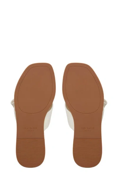 Ted Baker Spencer Slide Sandal In White