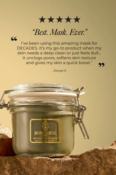Borghese Advanced Fango Active Mud For Face And Body In Green