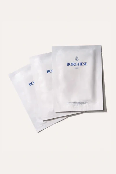 Borghese Deep Hydration Hand Sheet Masks In White